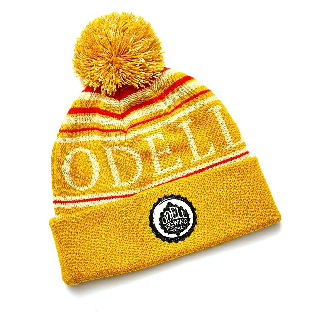 ODell Brewing Company Pom Beanie